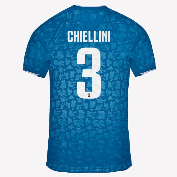 Camiseta Juventus NO.3 Chiellini 3ª Kit 2019 2020 Azul